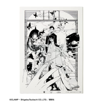 「CLAMP × CONVERSE TOKYO」シルクスクリーンアート