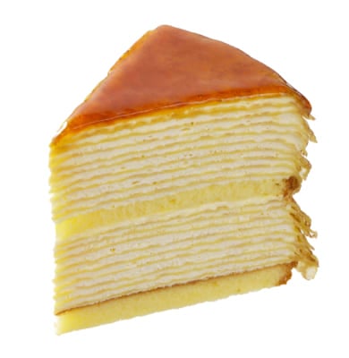 「銀座コージーコーナー」橙「大きなミルクレープ」: