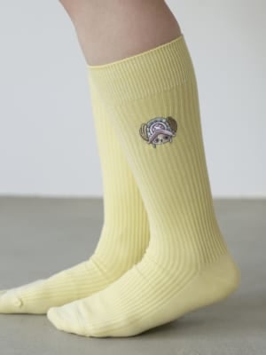 「ONE PIECE×靴下屋」CHOPPER'sコラボ 刺繍スリークォーターソックス
