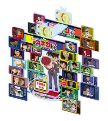 「放送30周年記念 TVアニメ『名探偵コナン』展」アクリルディスプレイスタンド