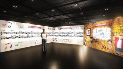 「放送30周年記念 TVアニメ『名探偵コナン』展」展示イメージ