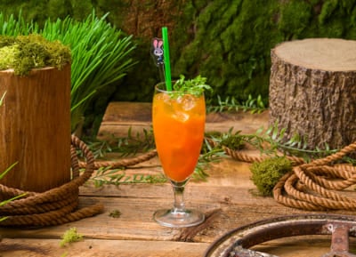 「ズートピア2」OH MY CAFE <ジュディ>ニンジンソーダ