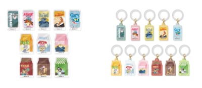 「ズートピア2」OH MY CAFE アクリルマグネット(ランダム11種)、めじるしチャーム(ランダム11種)