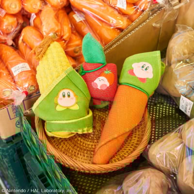 「星のカービィキャンペーン in ナムコ とれたて！プププやさい」まきまきおやさいタオル