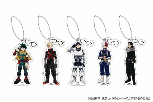 「ヒロアカ×Zoff」描き下ろし2連アクリルキーホルダー