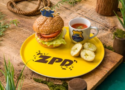 「ズートピア2」OH MY CAFE <ZPD>ハンバーガープレート