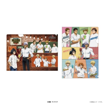 「機動戦士ガンダム 鉄血のオルフェンズ カフェ~10th Anniversary!~」A4クリアファイル2枚セット