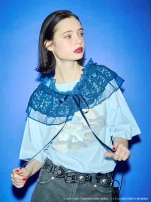 「ジョジョの奇妙な冒険 ストーンオーシャン×jouetie」オーバーTシャツ