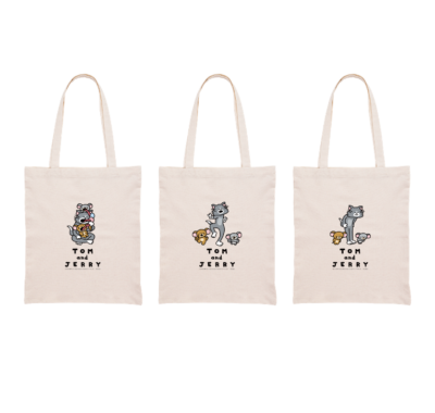 Happyくじ「トムとジェリー」C賞：コラボレーショントートバッグ