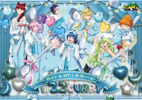 「魔入りました!入間くん×22カレー」コラボ開催決定!スプーン片手の描き下ろしイラストが可愛すぎる