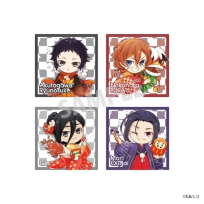 「文豪ストレイドッグス×NATSLIVE CAFE」アクリルコースター