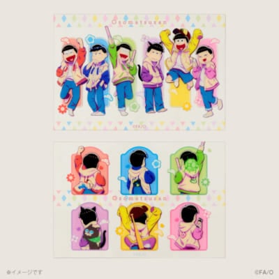 「おそ松さん×こてっちゃん」クリアポストカード