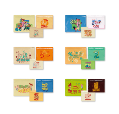 Happyくじ『ズートピア2』J賞:ジッパーバッグセット