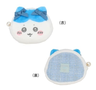 「ちいかわ×粧美堂」ダイカットフェイスポーチ