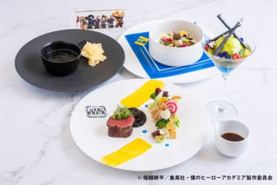 「ヒロアカ×渋谷エクセルホテル東急」コラボコースメニュー
