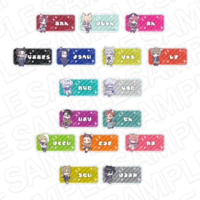 「Paradox Live&nbsp;POP UP SHOP」アクリルネームバッジ（ランダム）A
