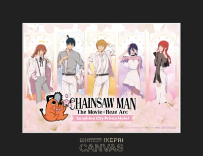 「チェンソーマン レゼ篇×サンシャインシティプリンスホテル」アフタヌーンティー特典(キャラファインマット)