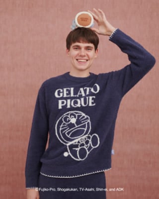 「ドラえもん×ジェラート ピケ」ニットシリーズ&nbsp;喜怒哀楽 ＜楽＞