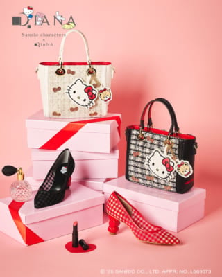 「Sanrio characters × DIANA」DIANAコラボ商品