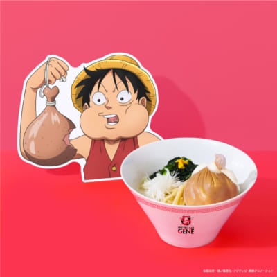 「ONE PIECE CAFE GENE」麦わら塩ラーメン ~水水肉~