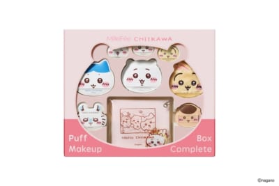 「ちいかわ×ミルフィー」メイクパフコンプリートボックス