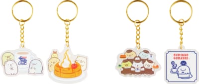 「すみっコぐらし×コメダ珈琲店」ペアキーホルダー