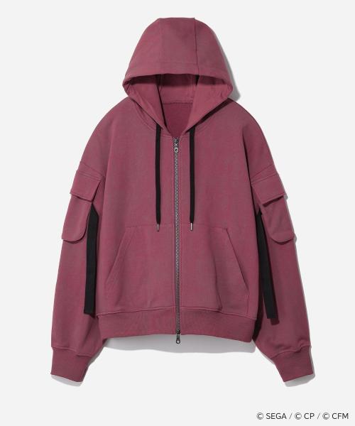 「プロセカ×ZOZOTOWN」ダブルポケットコードZIPパーカー