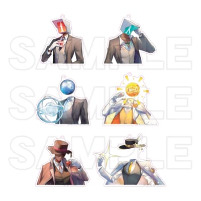 『人外日常コレクション』アクリルキーホルダー