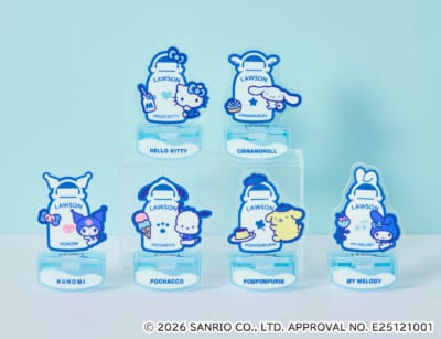 「サンリオ×ローソン」ゆらゆらアクリルスタンド