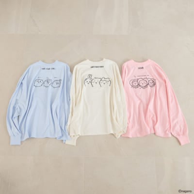 「ちいかわ×LOWRYS FARM」ロンT