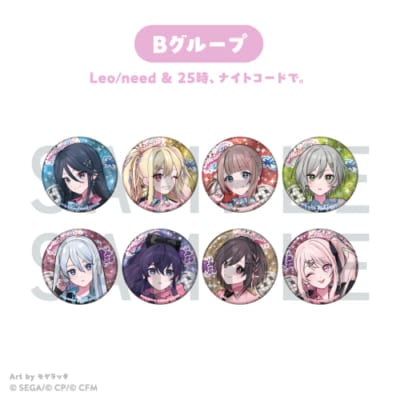 「MUSIC &DINER ~Melopale~」ホログラム缶バッジ
