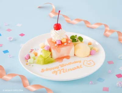 「MUSIC &DINER ~Melopale~」バースデーチーズケーキ〜Minori〜