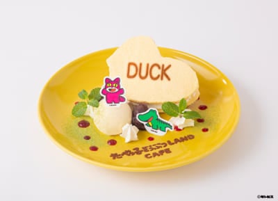 「たべっ子どうぶつLAND CAFE」愛知限定：ねこさんとわにさんのふわふわあんバターサンド