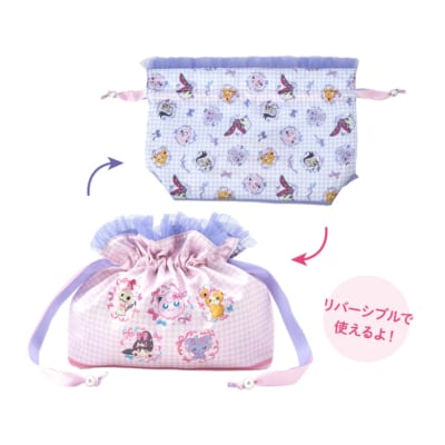 「ポケモン」新グッズ「Don't Attack Me」リバーシブル巾着