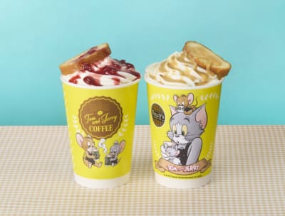 「トムとジェリー×タリーズコーヒー」ドリンク