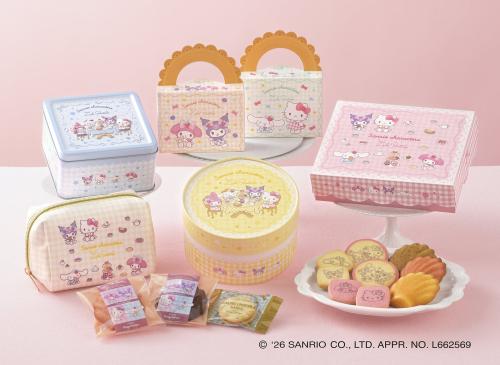 「サンリオキャラクターズ×銀座コージーコーナー」ホワイトデー限定焼菓子