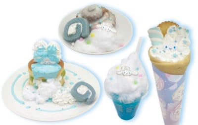 「Cinnamoroll Dreamy Bloom」SANRIO CAFE 池袋店