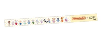「シルバニアファミリー×TOBU SPRING PARTY」アクセサリー・化粧品売場 お買上げプレゼント