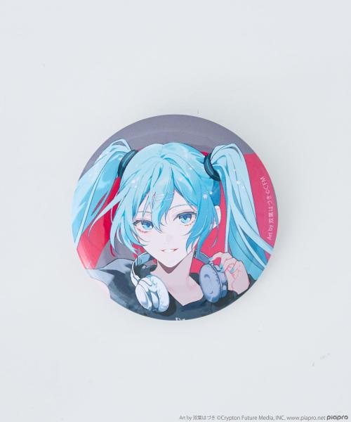 初音ミク 缶バッジ 双葉はづき描き下ろし