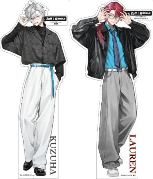 にじさんじ×Zoff 等身大パネル 葛葉＆ローレン・イロアス