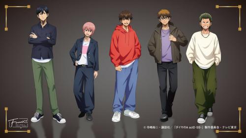 『ダイヤのA actⅡ -Second Season-』×Fuuuu POP UP SHOP キャラクタービジュアル