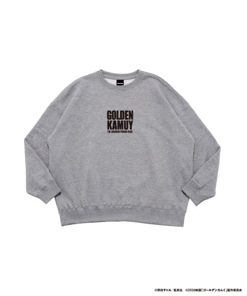 オリジナルロゴスウェット（グレー）GOLDEN KAMUY THE ABASHIRI PRISON RAID