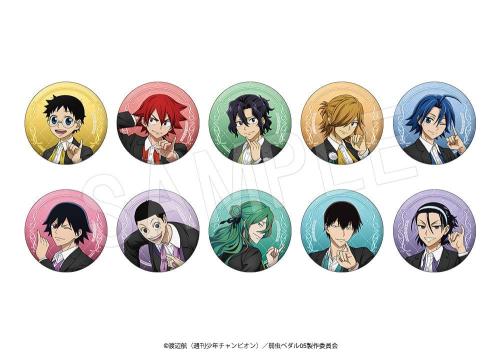 弱虫ペダル LIMIT BREAK トレーディンググリッター缶バッジ ゆびきり-BLACK-ver.