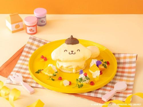 にこにこフルーツパンケーキ