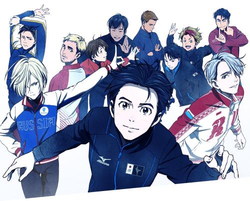 TVアニメ『ユーリ!!! on ICE』メインビジュアル