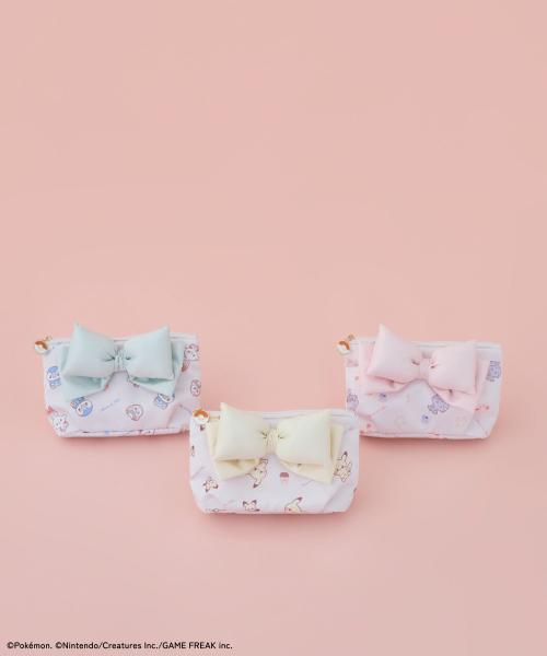 ポケピース×Maison de FLEUR ポケモン プリントポーチ（全3色）