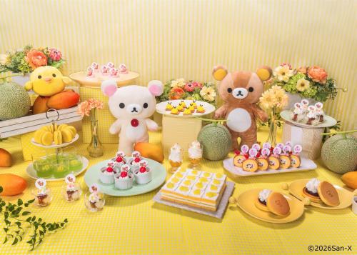 リラックマ×ホテルニューオータニ スーパースイーツビュッフェ メインビジュアル