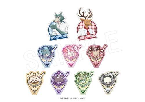 「BEASTARS FINAL SEASON×マリオンクレープ」トレーディングステッカー全9種