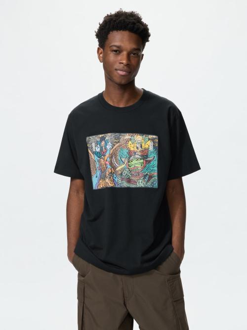 マンガUT 集英社創業100周年 NARUTO Tシャツ BLACK