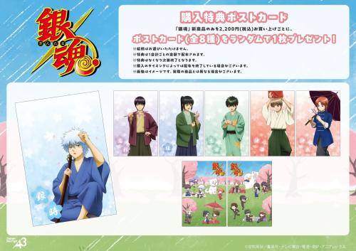 TVアニメ『銀魂』POP UP SHOP 購入特典ポストカード